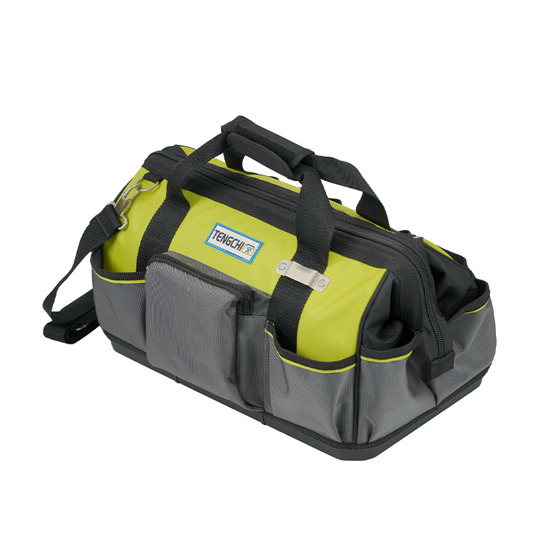 18-inch/20-inch Multi-Pocket Plastic Bottom Open Tool Bag