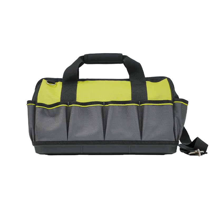 18-inch/20-inch Multi-Pocket Plastic Bottom Open Tool Bag