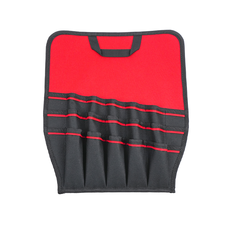 14-inch 600D multifunctional plastic bottom tool backpack