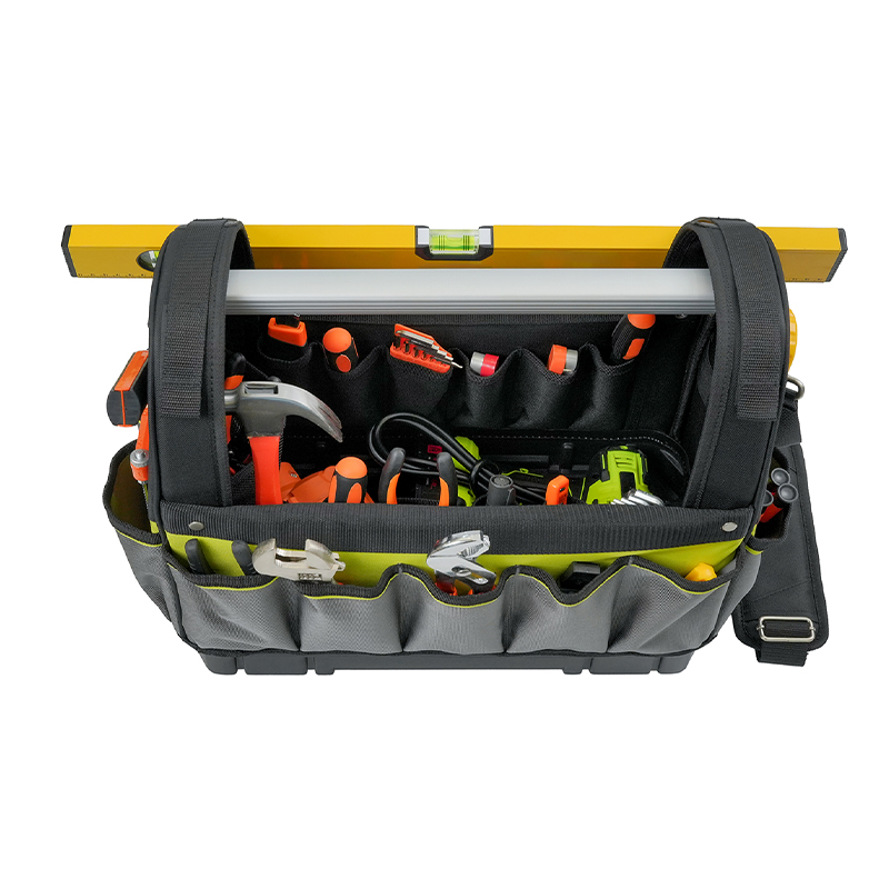 17-inch/19-inch steel pipe tool bag with plastic bottom and outer bag