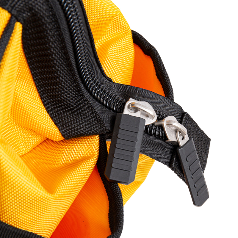 19-inch 1680D plastic bottom opening tool bag