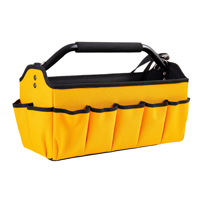 18-inch folding steel pipe tool bag 600D