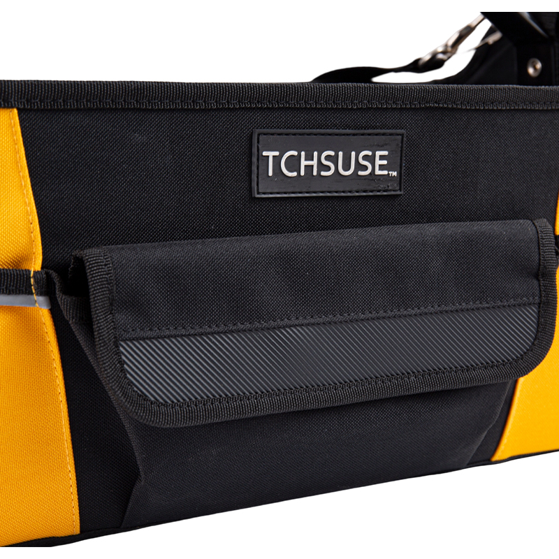 18-inch folding steel pipe tool bag 600D