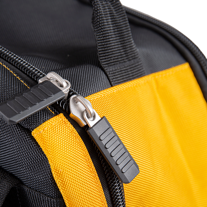 14-inch 1680D plastic bottom drawstring tool backpack