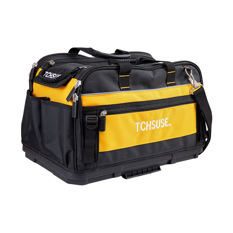 17-inch/20-inch 1680D plastic bottom tool bag