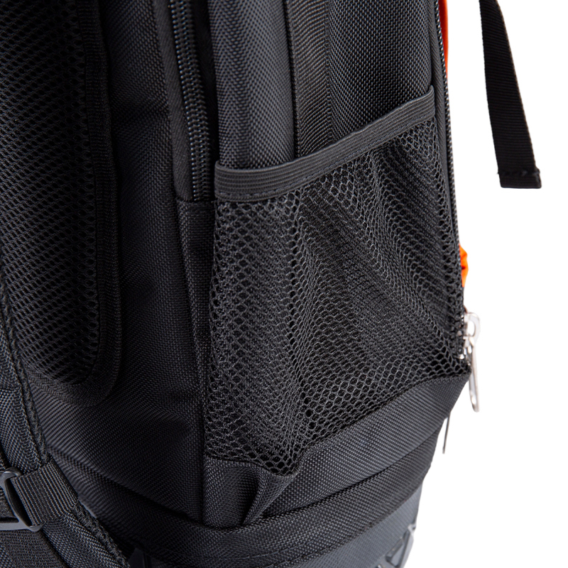 14-inch 600D plastic bottom industrial-grade tool backpack
